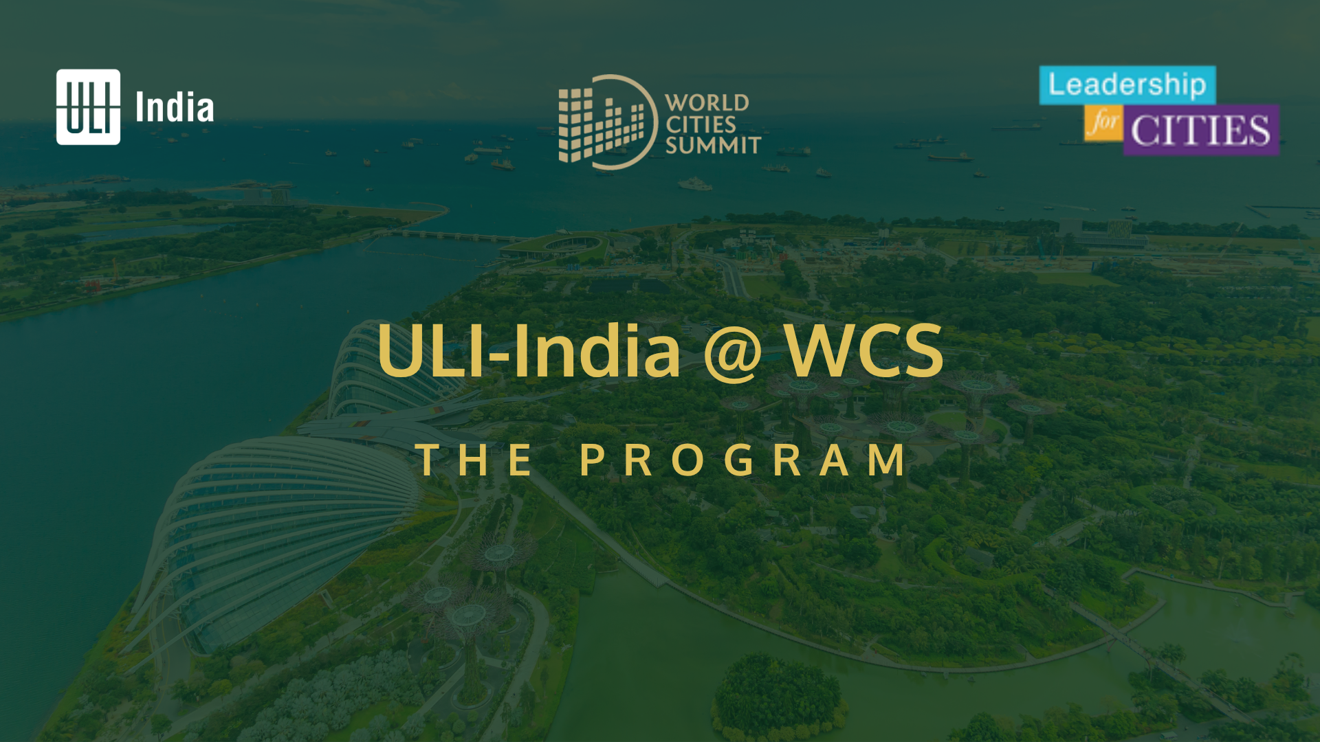 ULI India | Curated Study Tour @ World Cities Summit 2026, Singapore ...