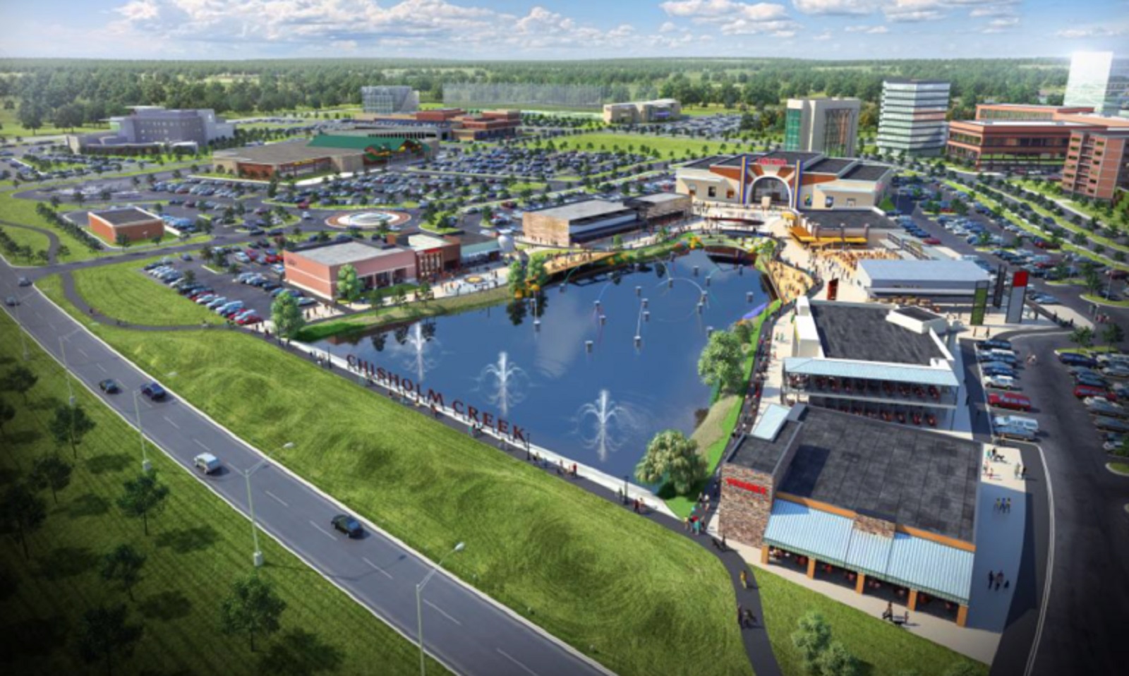 ULI Oklahoma Sustainability in Landscaping Chisholm Creek (OKC